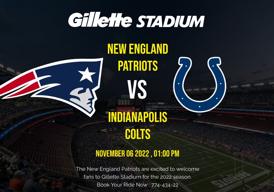 New England Patriots vs. Indianapolis Colts